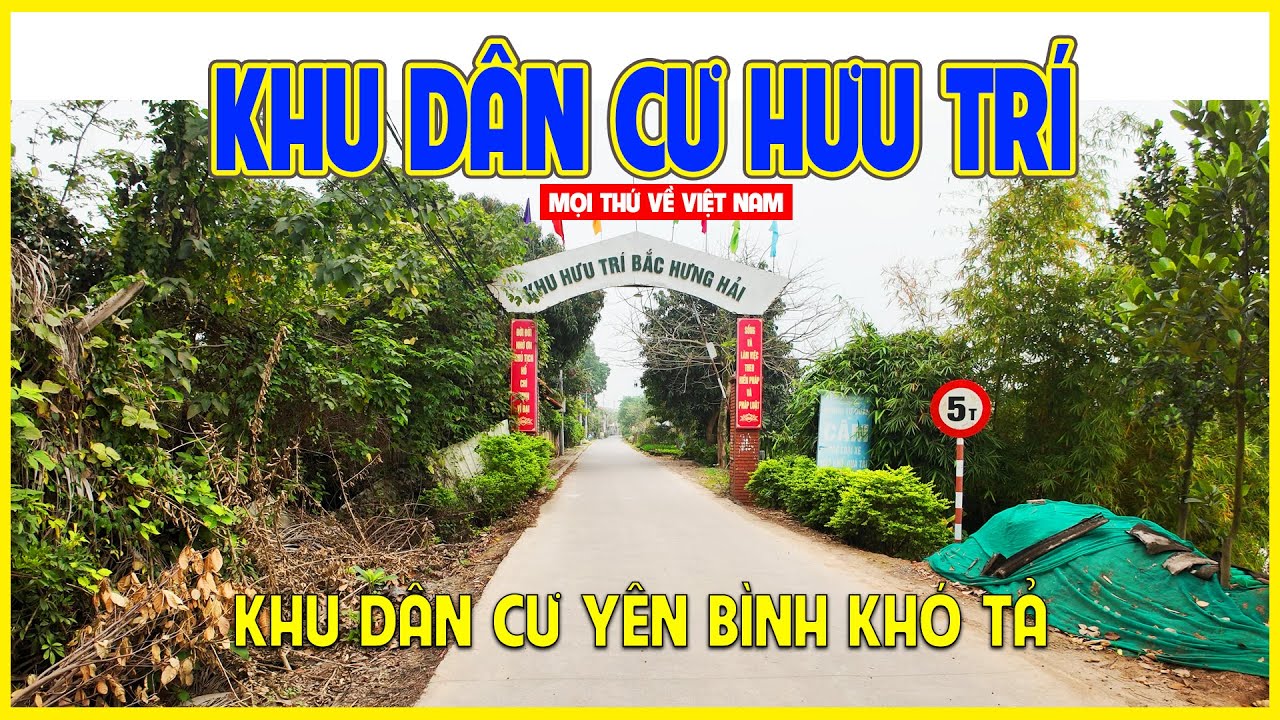KHU HƯU TRÍ BẮC HƯNG HẢI | MỘT NƠI QUÁ YÊN BÌNH | Làng quê Việt Nam