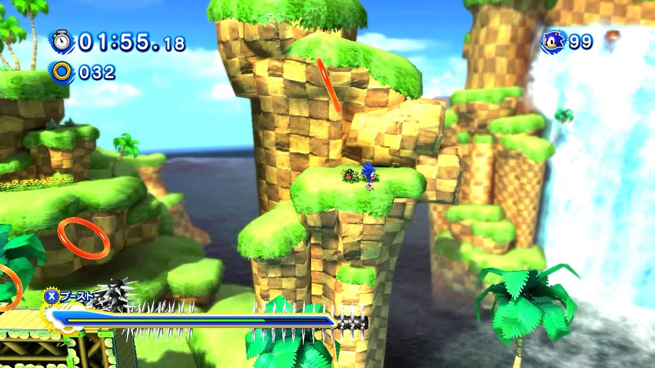 Sonic Generations Mod Green Hill Hard Speed Run