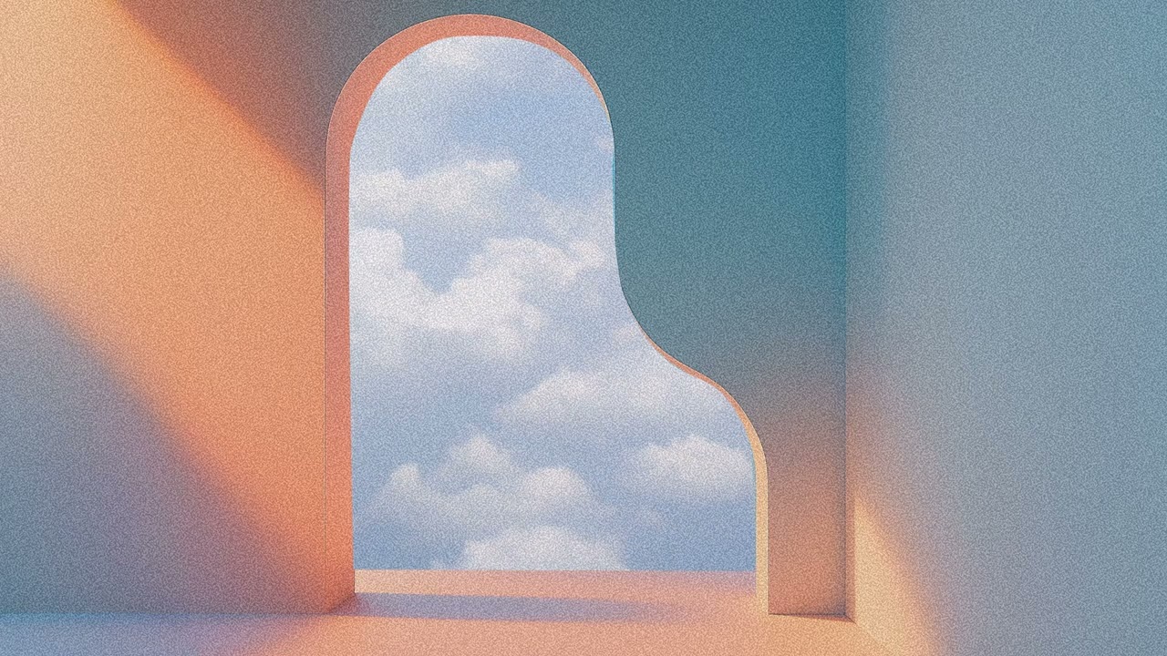 Chilled Out Pop On Piano Visualizer - Deep Wave (Album Visualizer)