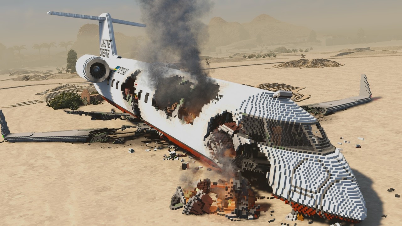 Realistic Airplane Crashes and Emergency Landings | Teardown