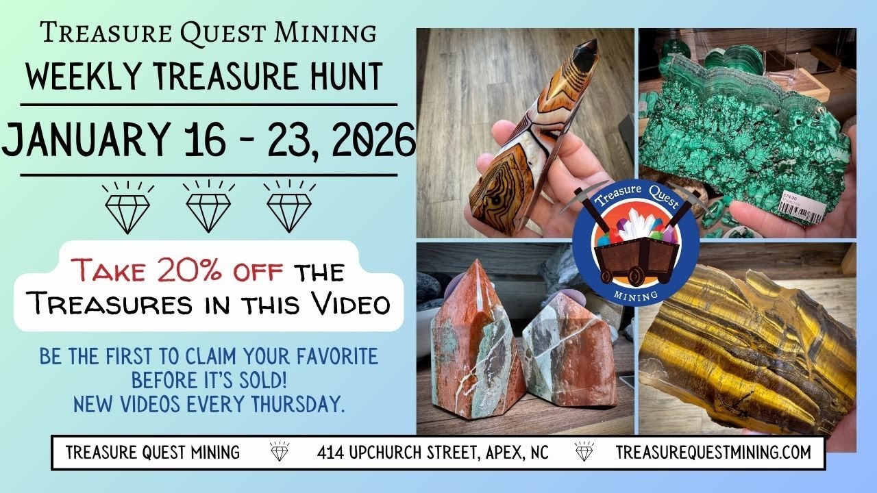 Treasure Hunt Sale: January 16 - 23, 2026