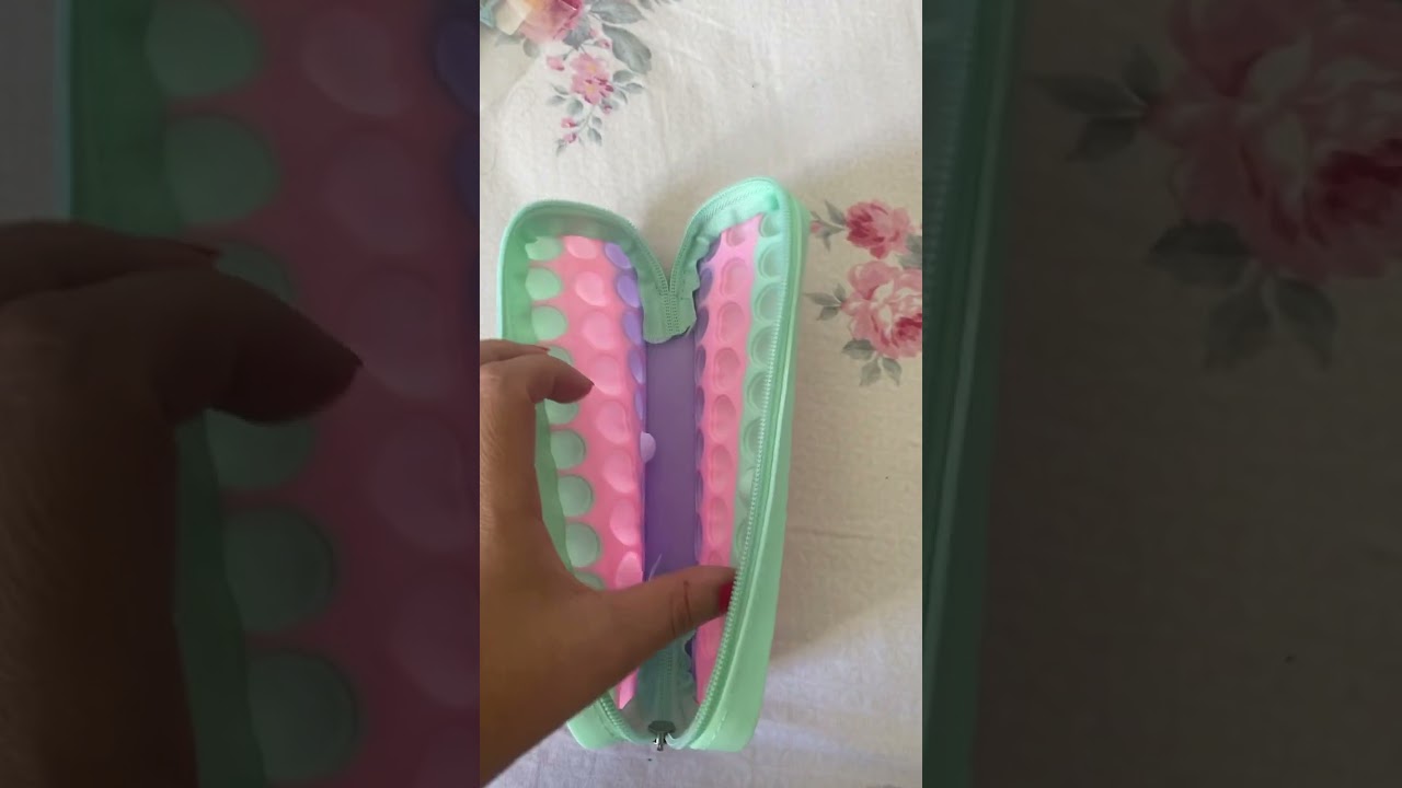 Estojo colorido shein