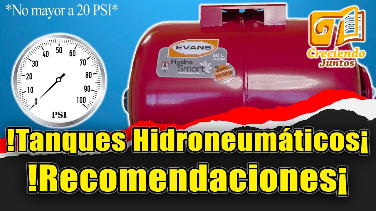 Tanques Hidroneumáticos, precauciones después de instalar