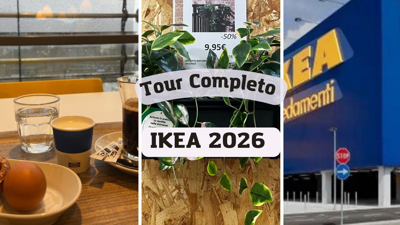 TOUR COMPLETO PELA LOJA IKEA - SALERNO/ ITALIA 🇮🇹 2026