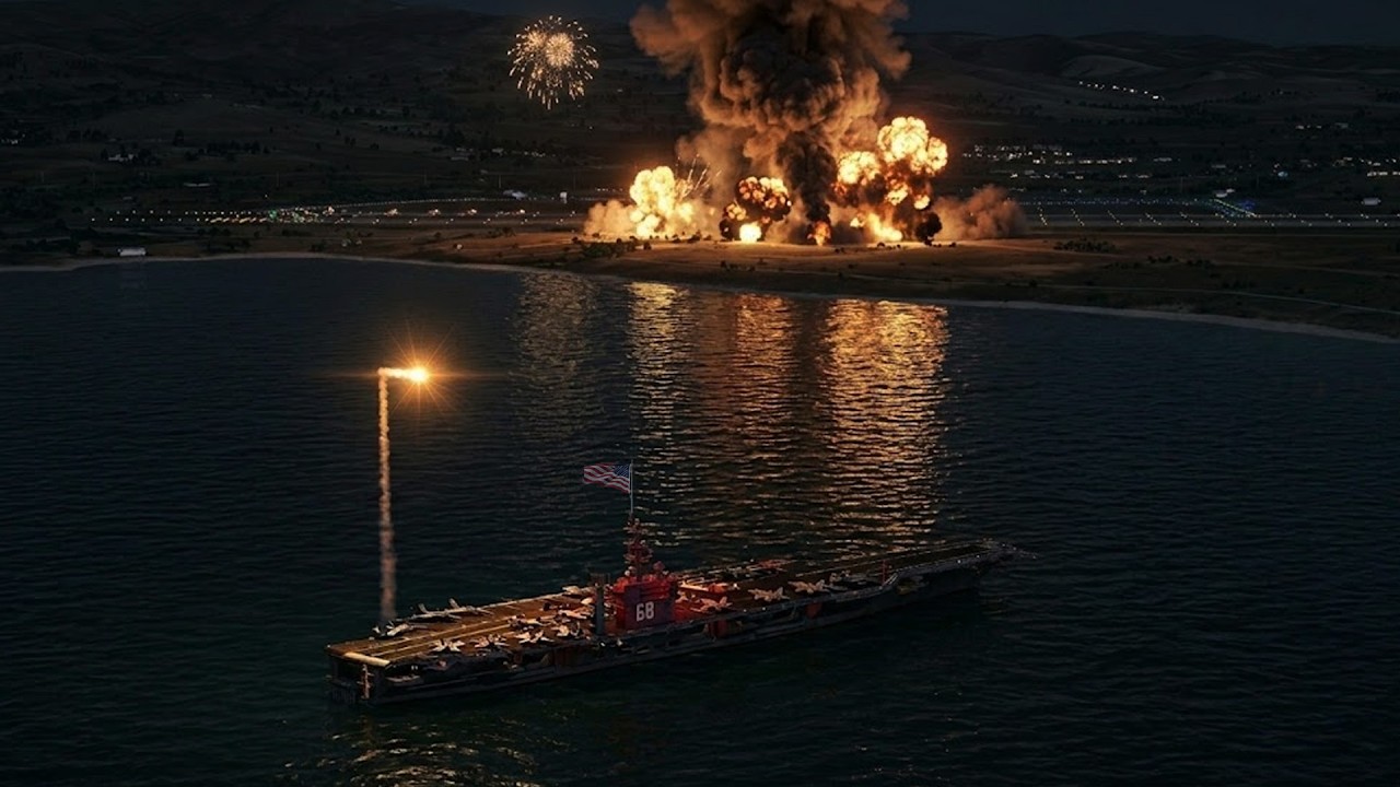 Deep Strike: US Navy Targets Iran Airport from Enemy Waters