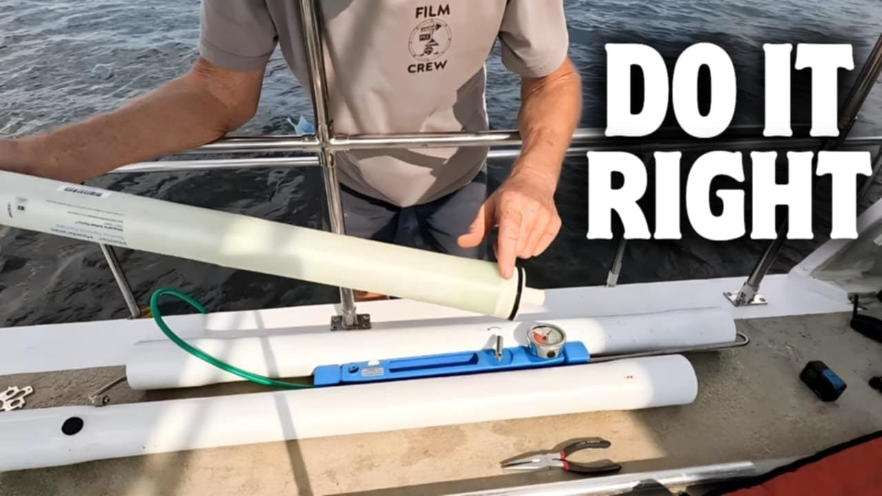 How to Change Membranes on a Rainman Watermaker