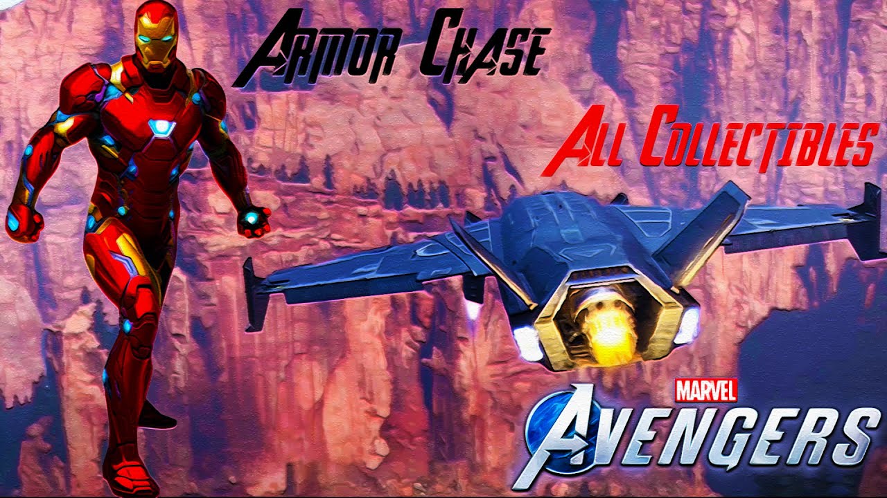 Marvel's Avengers - Armor Chase - BUILDING THE IRON MAN SUIT - All Chests And Collectibles Are Found