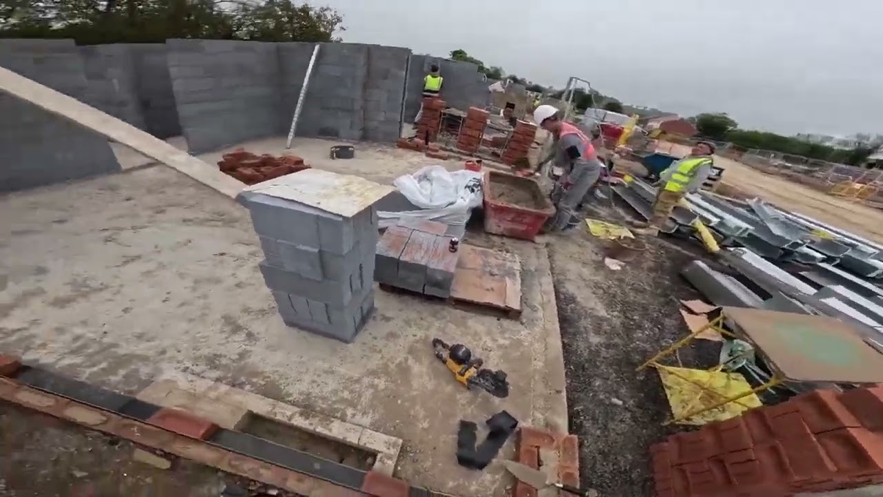 How to set up your block work like a pro! #blockwork #brickwork #bricklayer