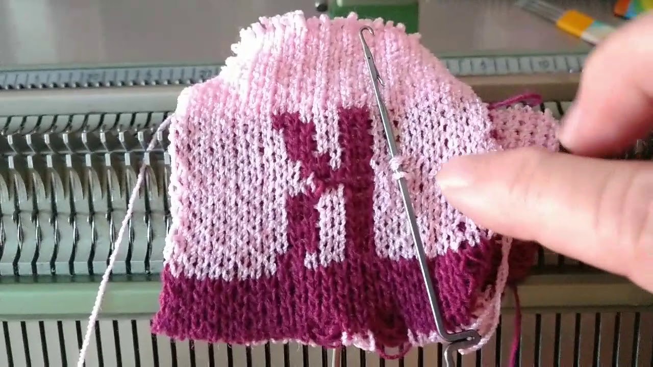 Norwegian Double Jacquard on the Superba Knitting Machine