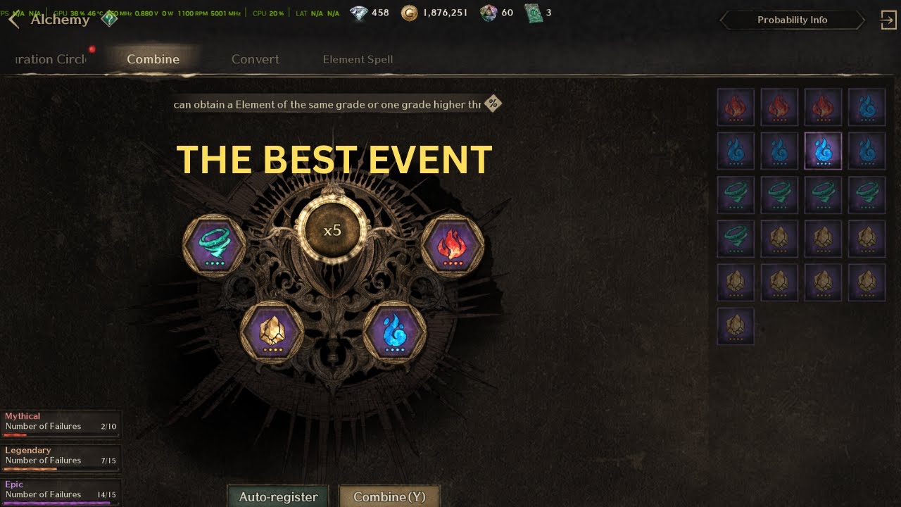 Paldo sa Alchemy Event