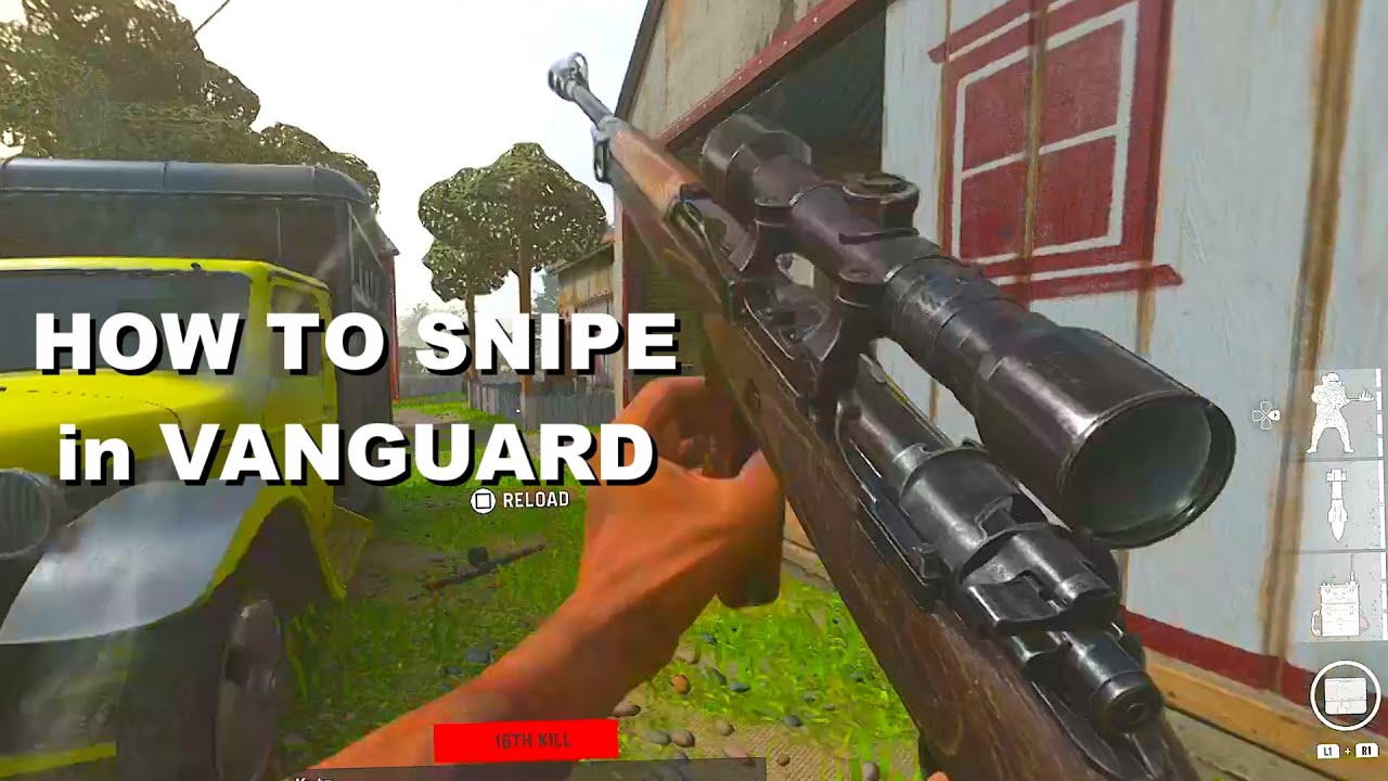 IF Vanguard SNIPING is hard for you, try this