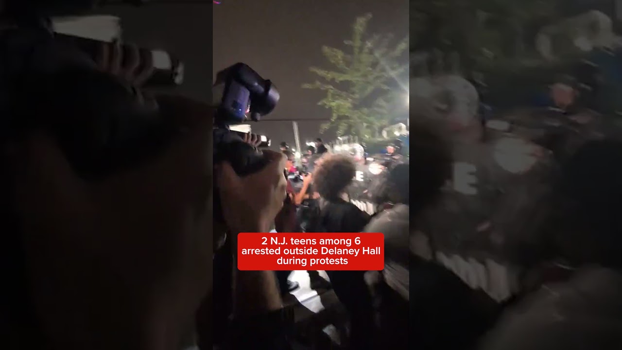 N.J. teens among 6 arrested during Delaney Hall protests