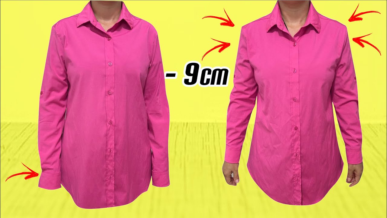 APRENDA A DIMINUIR MANGA DE CAMISA PELO OMBRO ( ATUALIZADO) ✅