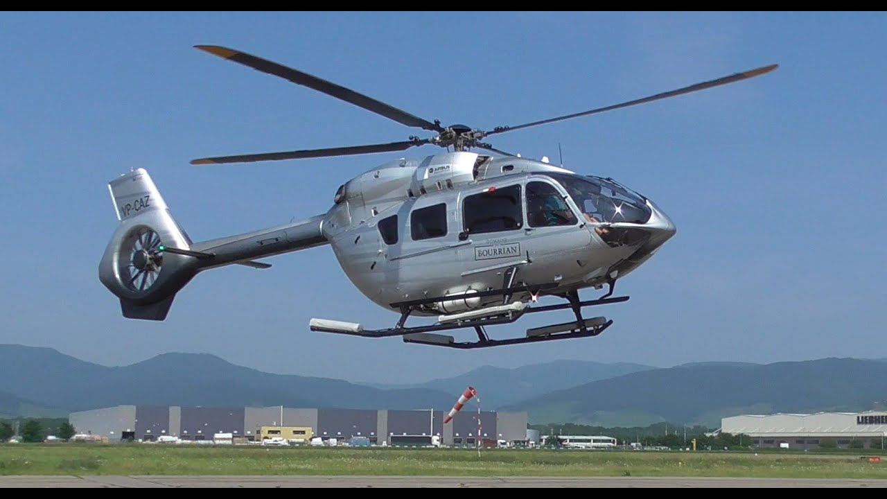 H145 VIP | RARE Mercedes-Benz Style | VP-CAZ | Landing, Start up & Take off