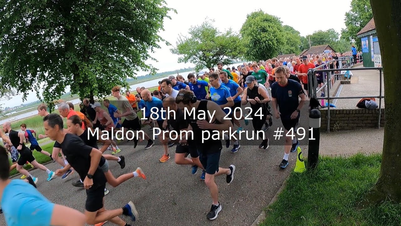 Maldon Prom parkrun, #491 - May 18th 2024 (fast)