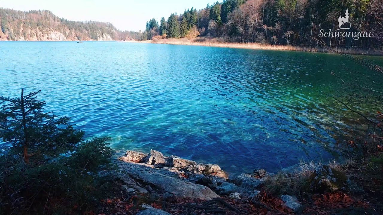 Schloss Neuschwanstein - Am Alpsee in Hohenschwangau