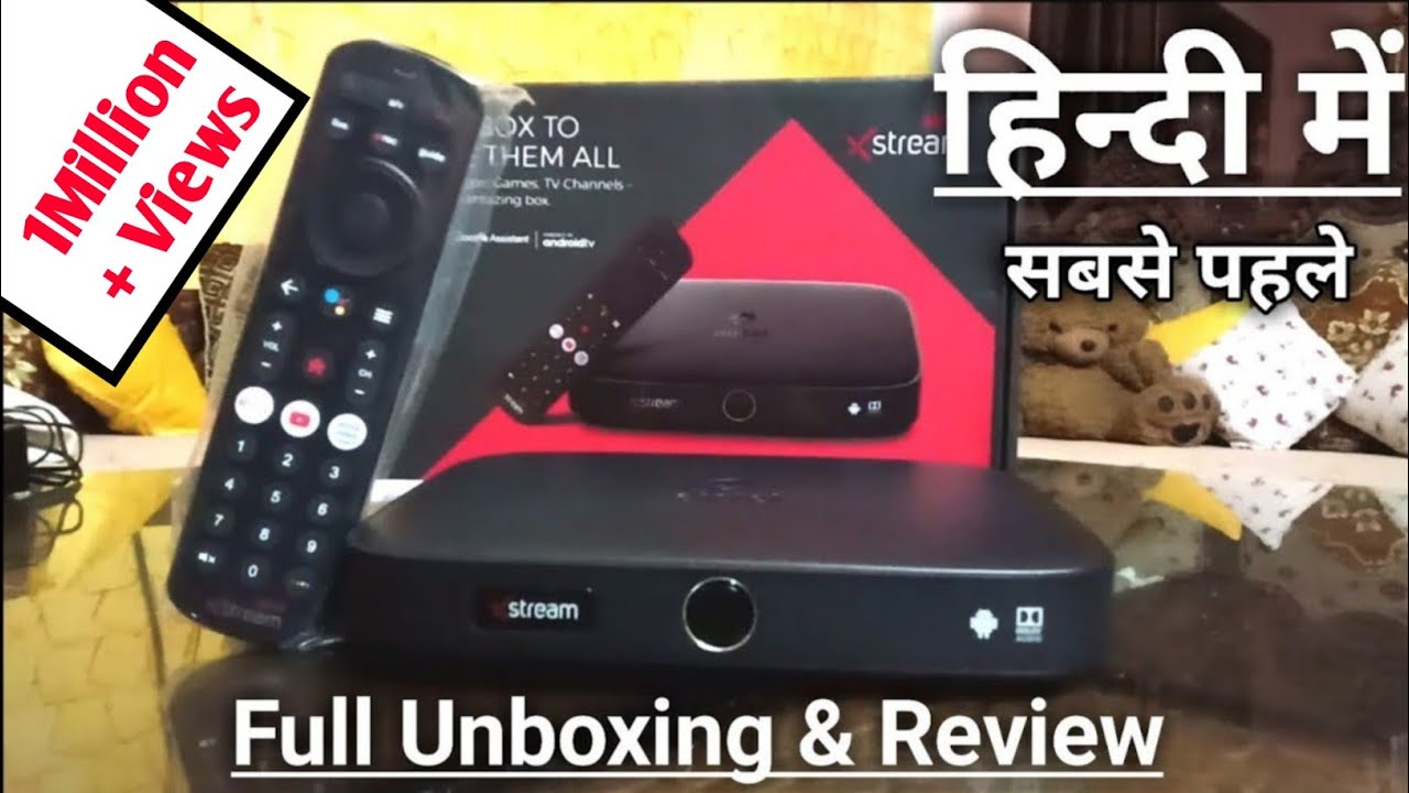 Airtel Xstream 4K Set Top Box Unboxing & Review in Hindi | Airtel Xstream Box Review हिन्दी में