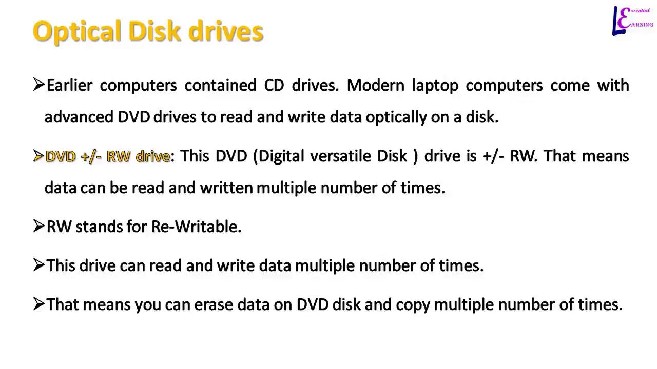 Computer Components and Their Description | COMPUTER SCIENCE COURSE|