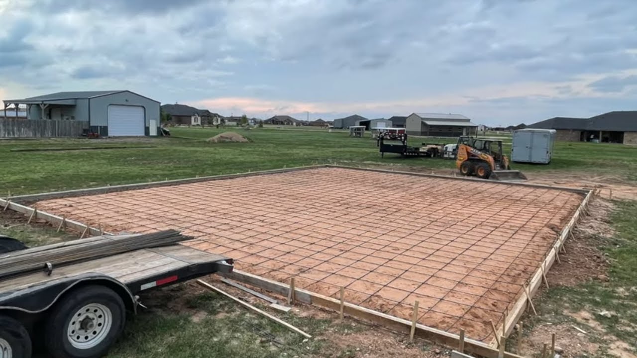 Shop Build : Pad Construction
