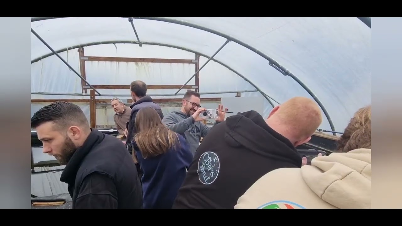 a trip to Adam Byer koi farm