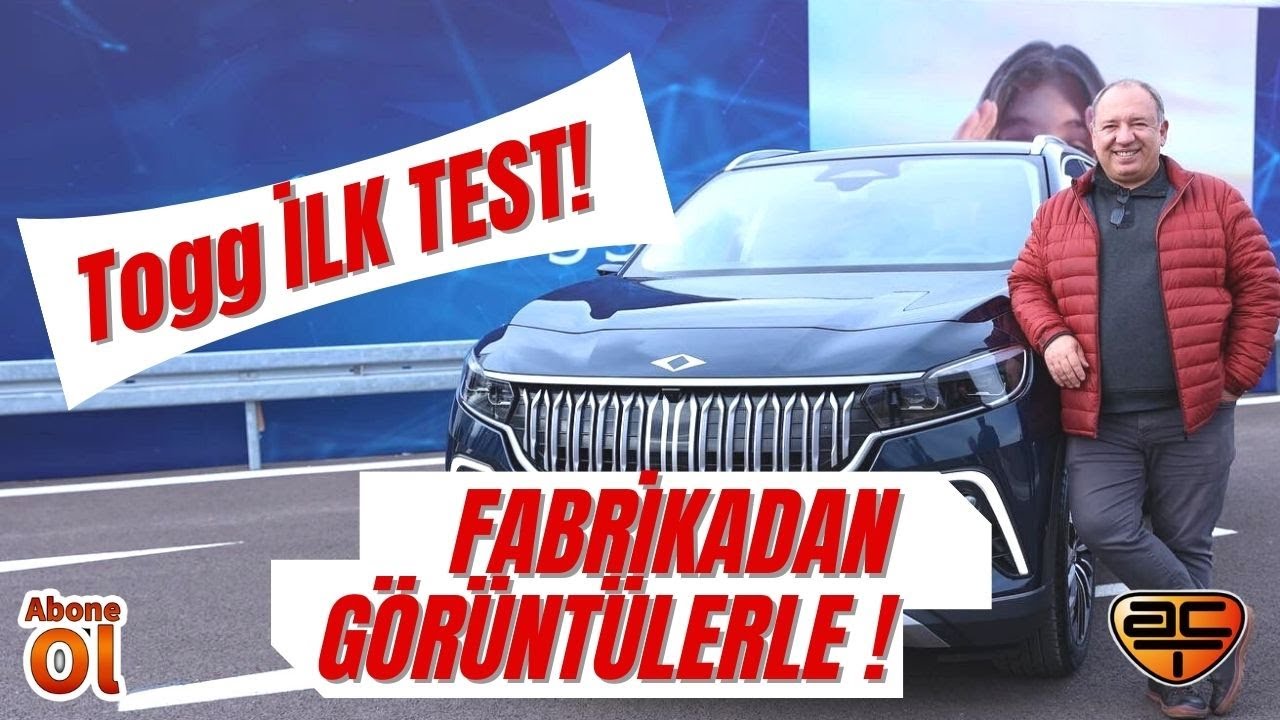 Togg İlk Test ! Fabrikadan Görüntülerle ! AutoClub