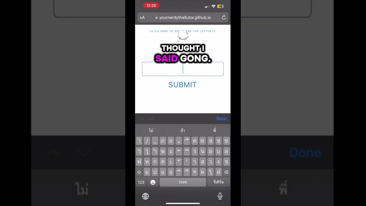 Farang takes Thai hearing test 