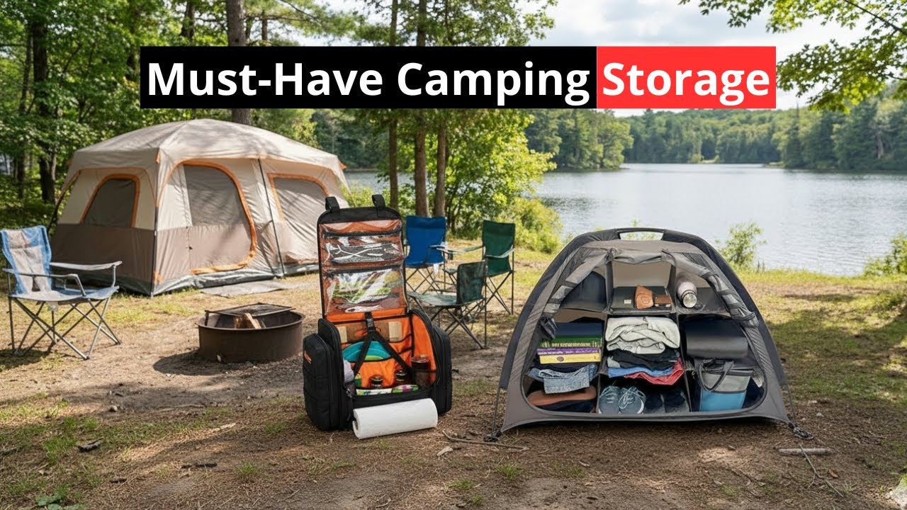 💥4 Best Camping Organizers for Outdoor Adventures