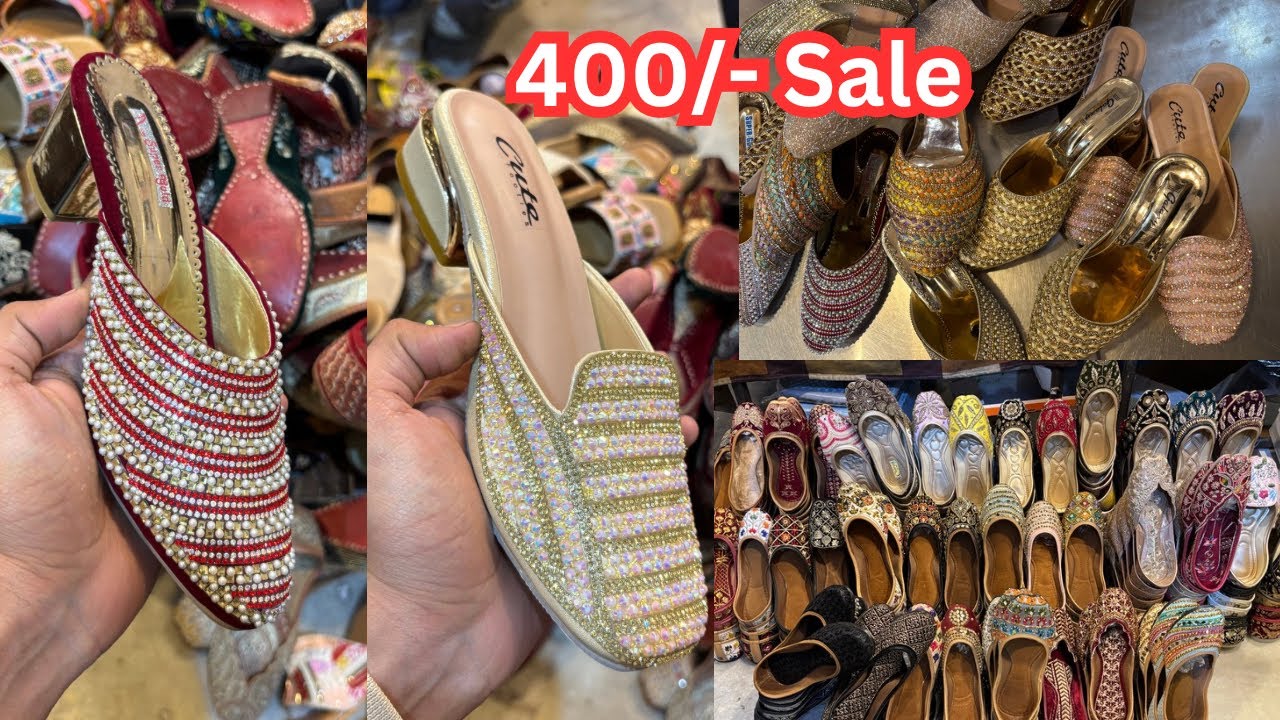 Part 2 Genuine leather punjabi jutti, Mules in wholesale price | Tinku footwear