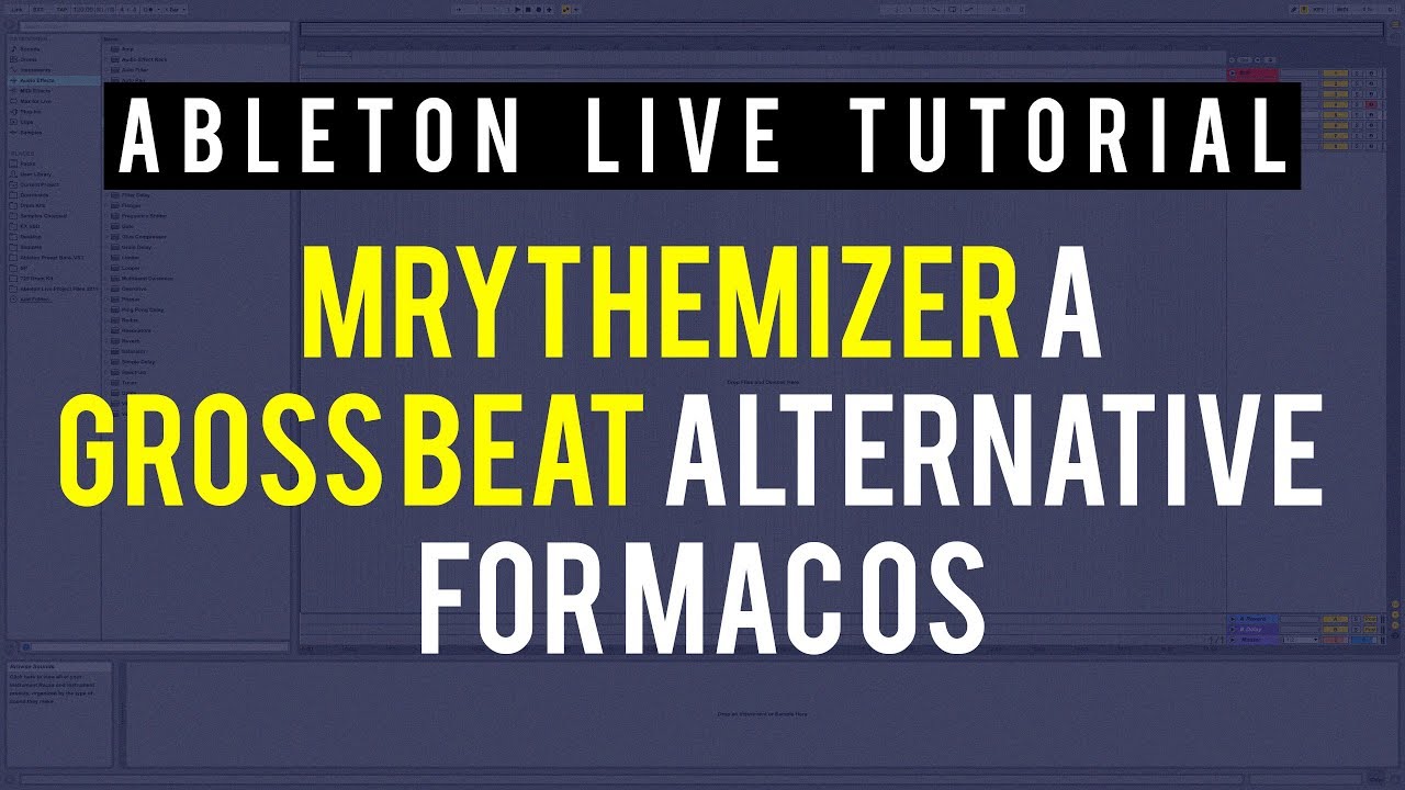 GROSS BEAT ALTERNATIVE FOR MAC (MRythemizer)