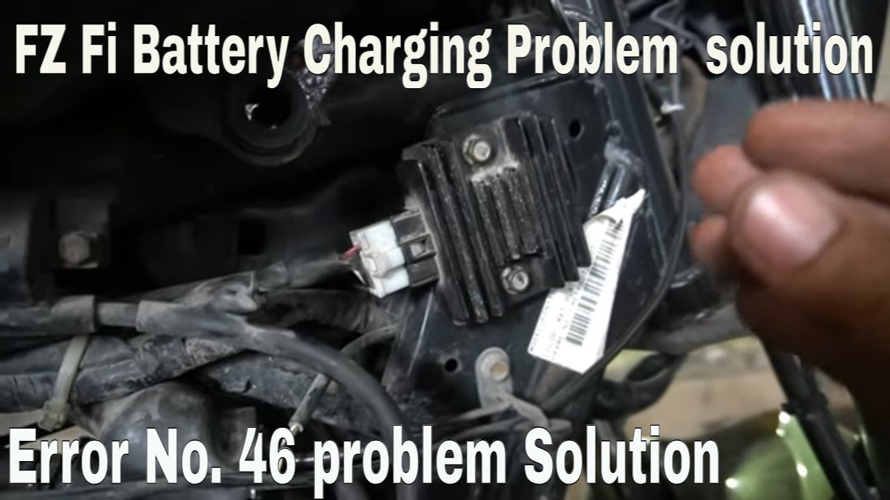 Yamaha FZ Battery Charging Problem Solution, FZ FI Battery Charging Problem, FZ fi Battery Problems