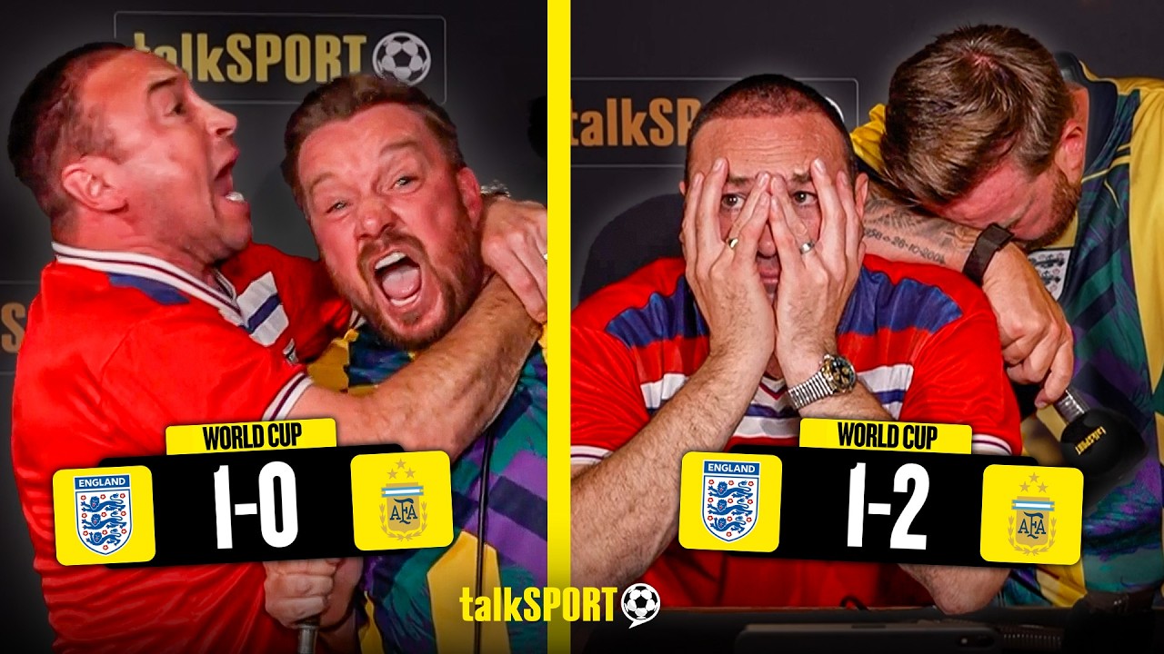 O'Hara and Cundy LIVE REACTIONS to England's World Cup EXIT | Sports Bar Special BEST BITS!
