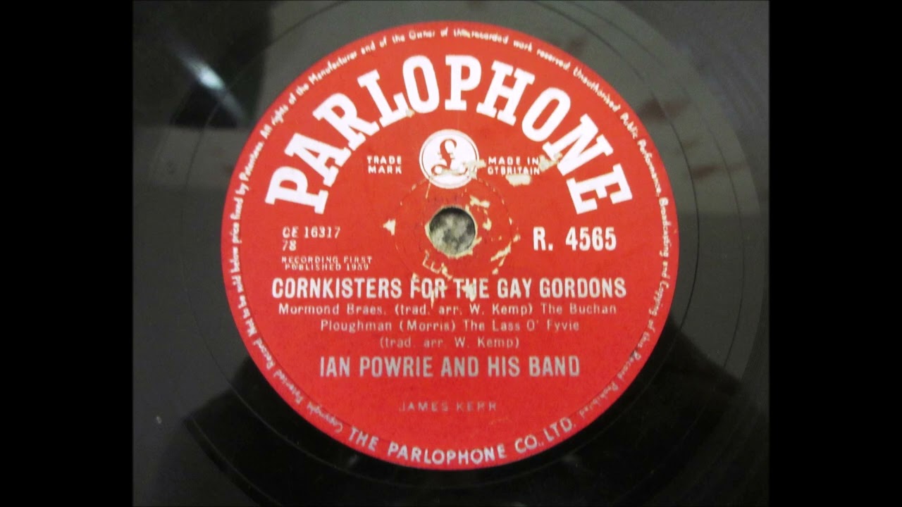 Cornkisters For The Gay Gordons & The Duchess Of Buccleuch's Favourite.  Ian Powrie and his Band.