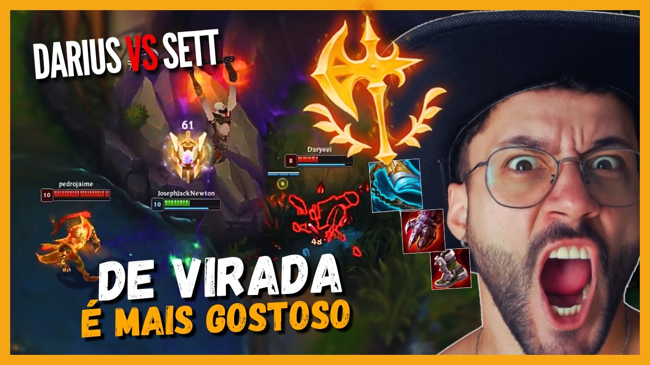 DARIUS ⚔️ SETT - RECEBI AJUDA DIVINA NESTA VIRADA