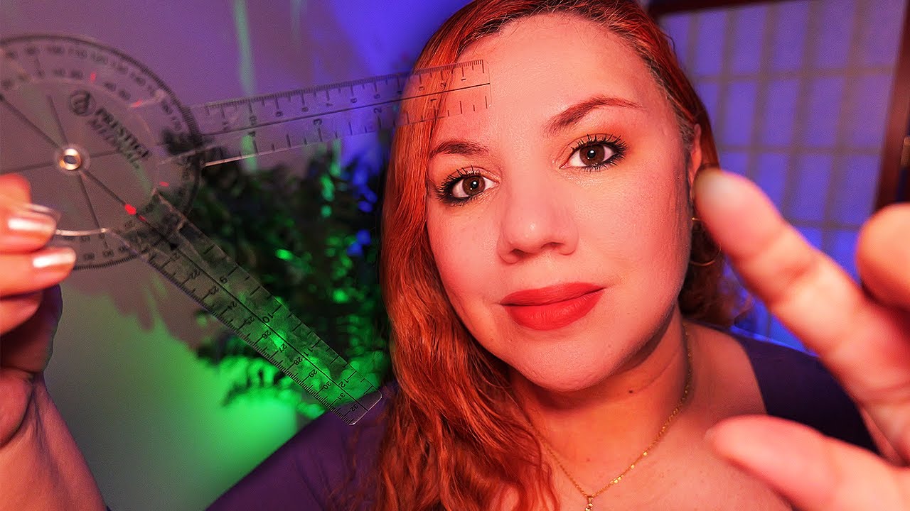 ASMR Detailed Face Measuring Roleplay
