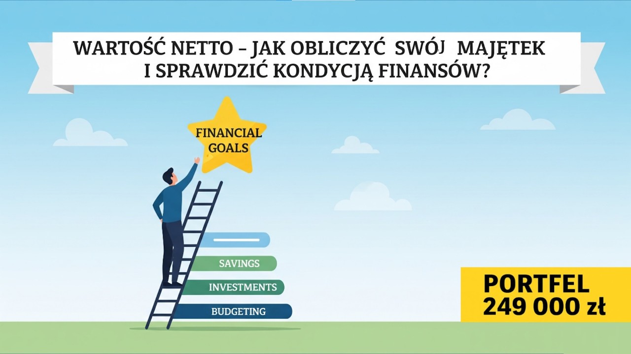 Wartość Netto – Jak Obliczyć Swój Majątek i Sprawdzić Kondycję Finansów? Akademia Inwestowania odc2