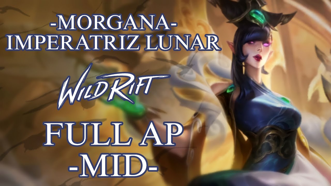 MORGANA MID É FORTE NO WILD RIFT? - GAMEPLAY COMPLETA | LOL WILD RIFT