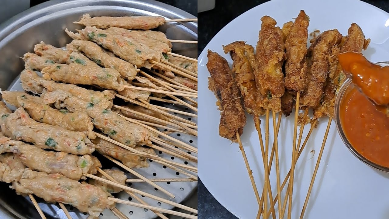 1/4 kg Daging Ayam jadi 48 tusuk Sempol Ayam