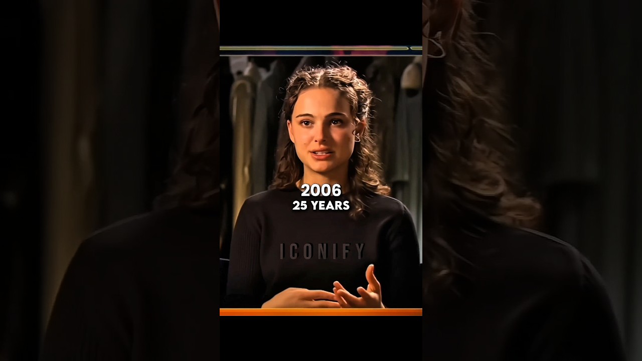 Natalie Portman evolution from 1996 to Now |#evolution #starswars #natalieportman #padme #edit #then