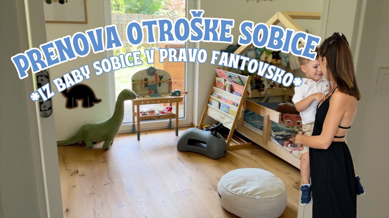 PRENOVA OTROŠKE SOBICE 🥰 l Kaja M. Karba
