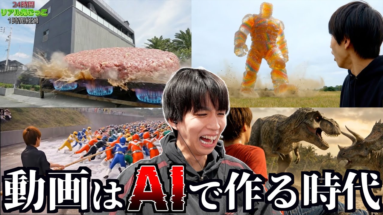 はじめしゃちょーの動画を全部AIで作ってもらった結果.....