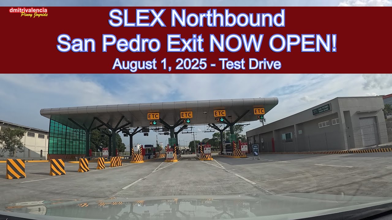 Pinoy Joyride - SLEX San Pedro Interchange Now Open! (August 1, 2025)