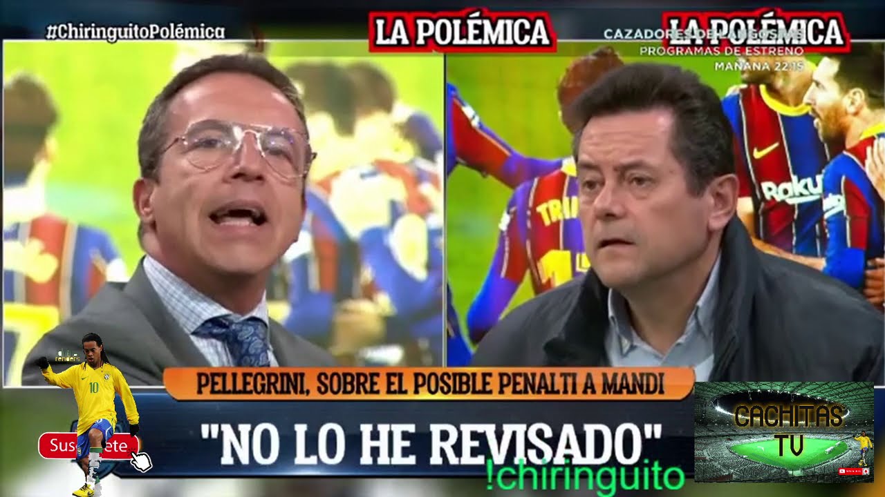 El chiringuito hoy, Soria Defiende al BETIS ANTE RONCERO 