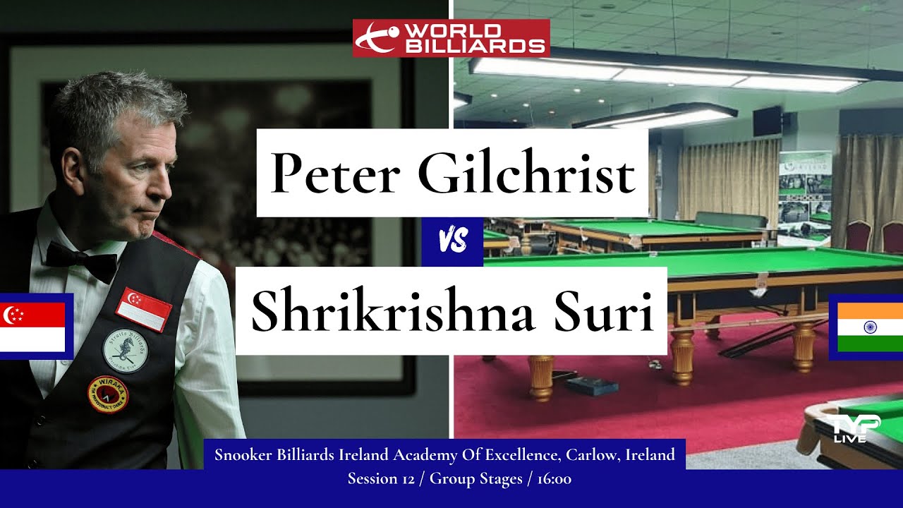 Peter Gilchrist v Shrikrishna Suri | Group Stages | 2025 Macau Casino World Matchplay Championship