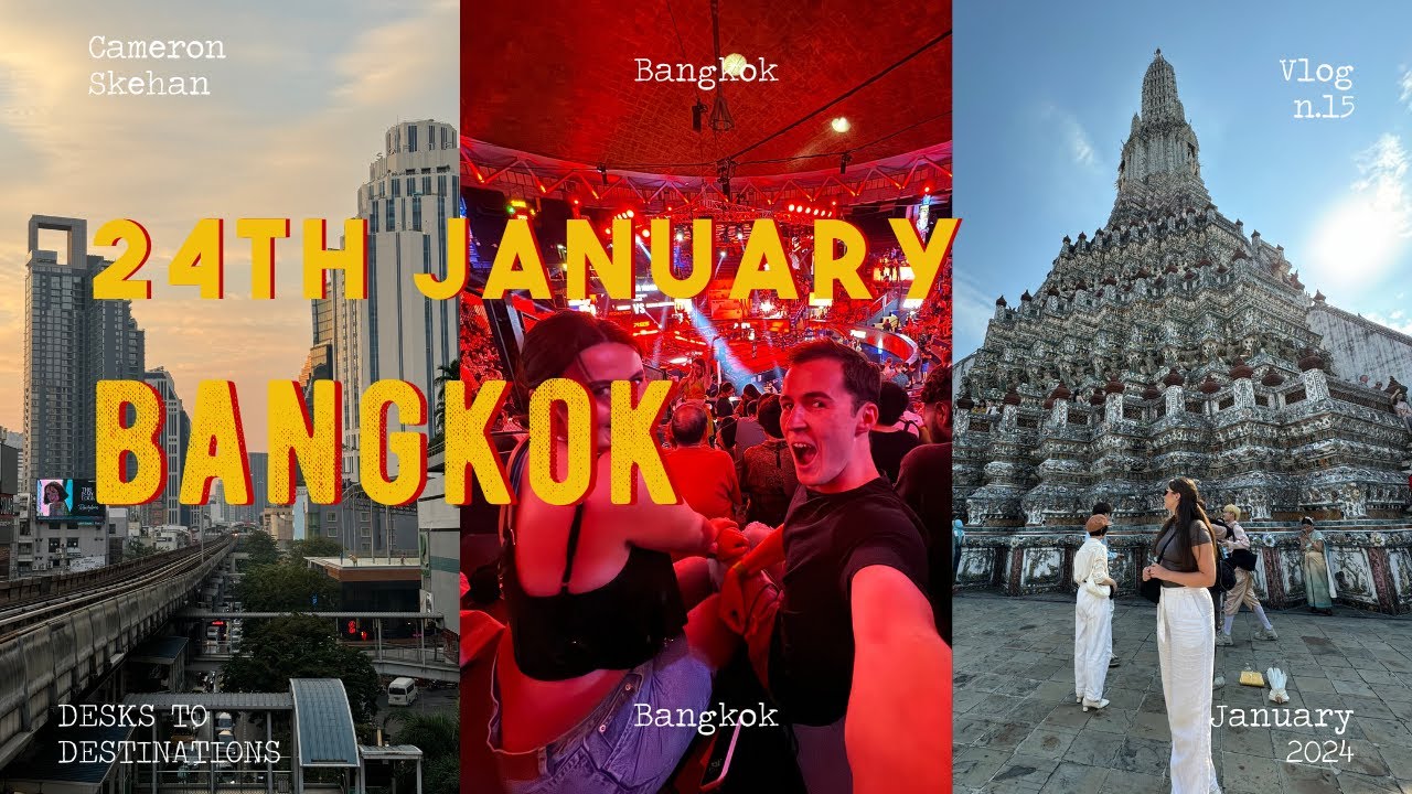 Bangkok: Muay Thai, Dirty Coffee, Sky Bars [Desks to Destinations Episode 15]