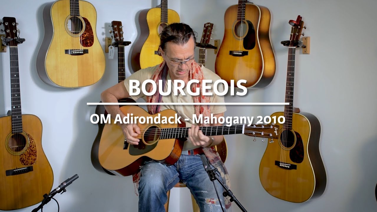 Bourgeois Country Boy OM Adirondack Mahogany 2010 played by Erwin van Ligten | Demo @ TFOA