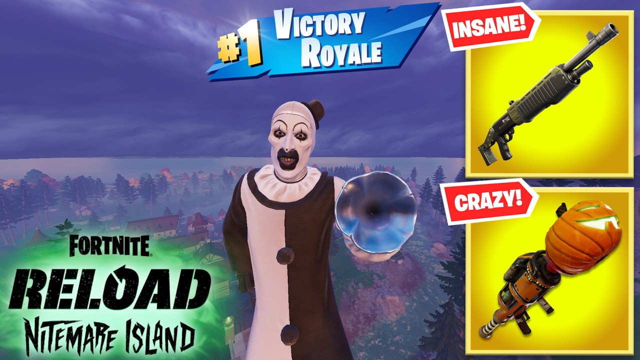 NEW ART THE CLOWN SKIN! | Fortnite Reload | High Kill Gameplay | Controller