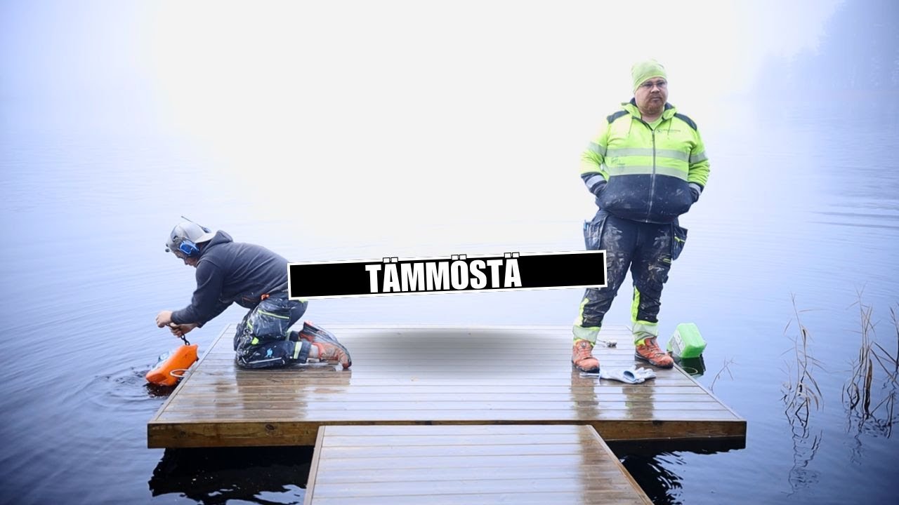 Laitureita, ponttooneja ja sen sellaista