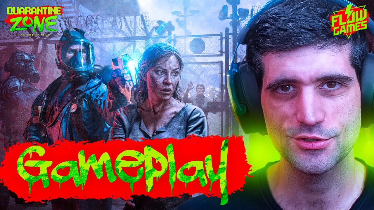 Quem vai virar ZUMBI? GAMEPLAY QUARANTINE ZONE: THE LAST CHECK - #flowgames