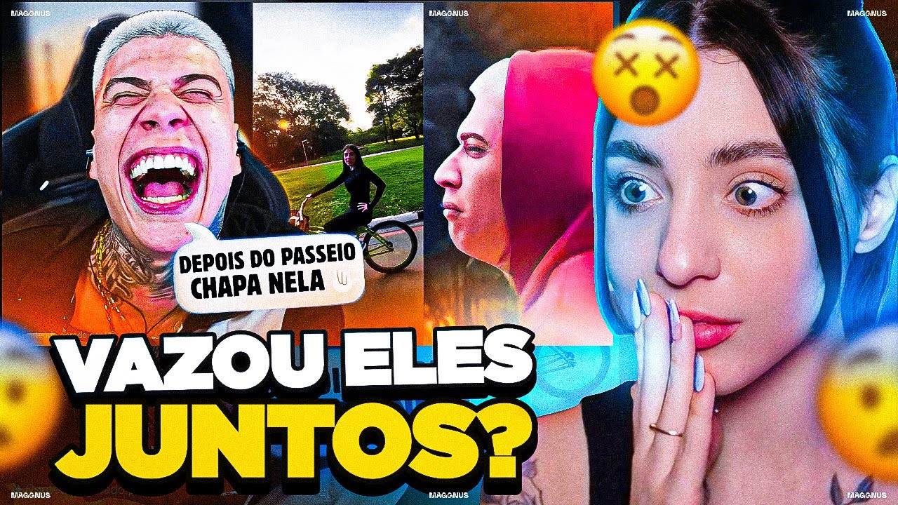 YURI22 REAGINDO: FOI FLAGRADO NO PARQUE COM RAJAH TENTE NÃO RIR 😂 ‹ Ellen reagindo ›
