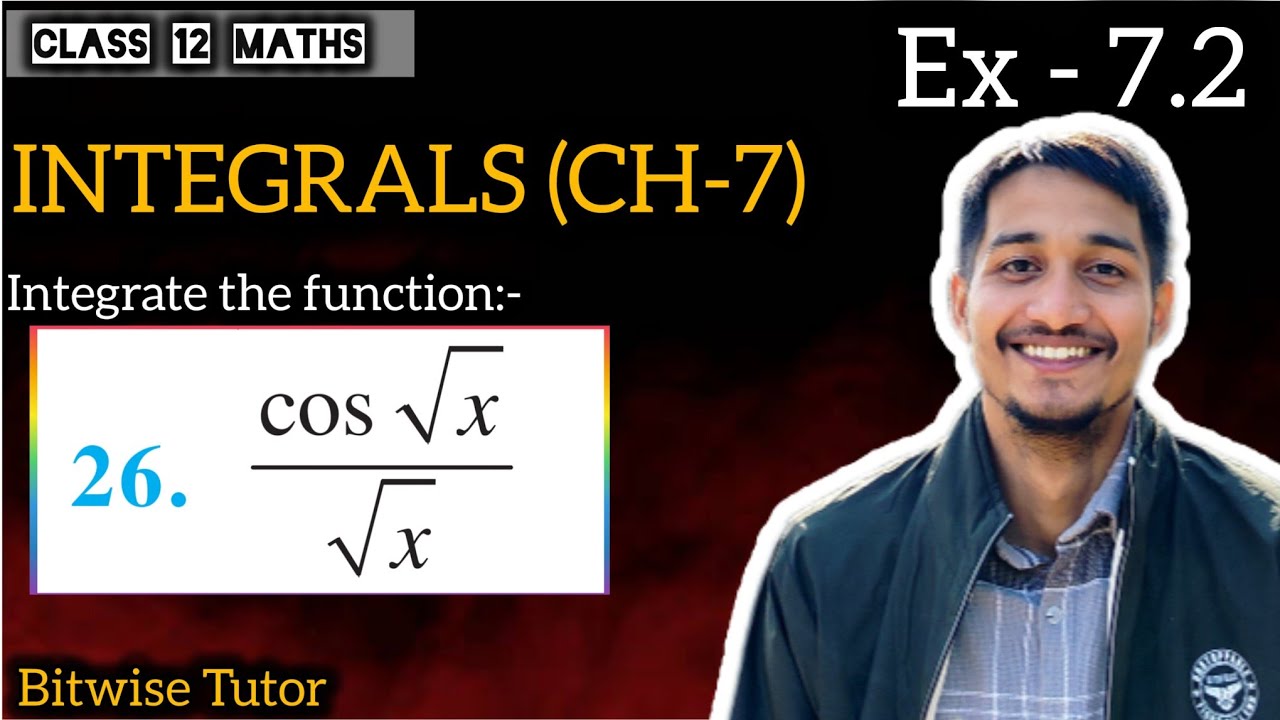 Q26 | Integrate cos root x by root x | Integrate cos under root x by under root x